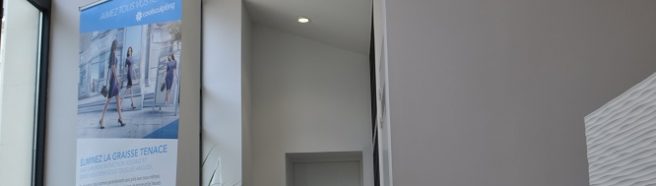 salle d'attente cabinet de Chirurgie esthétique Nantes